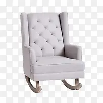 沙发剪影沙发椅图标 白色沙发椅