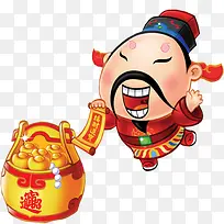 金元宝财神招财进宝