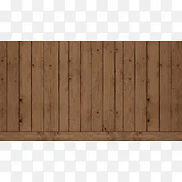 古朴竹板围栏木板