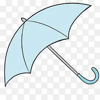 矢量服饰款式雨伞