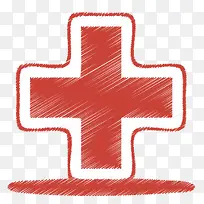 红十字符号图标