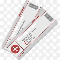 旅游出行的飞机票