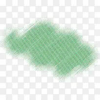 绿色泼墨装饰矢量图