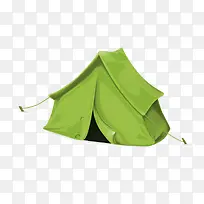 绿色野外小帐篷