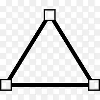 三角矢量图标