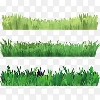 草地绿色春季海报背景素材