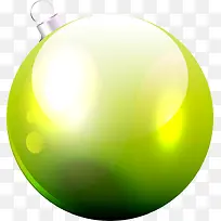 绿色闪耀彩球