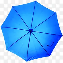 天蓝色摄影夏日雨伞
