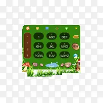 绿色草原英文输入法