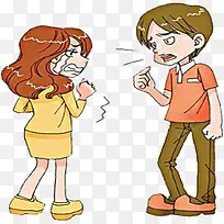 夫妻吵架伤心
