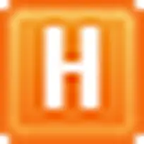 橙色的大写字母H图标