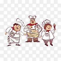 三个厨师