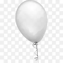 白色装饰气球