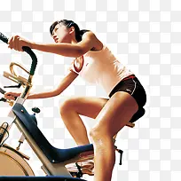骑单车健身单页