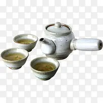 白色茶壶茶文化印章