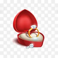 钻石婚戒求婚戒指