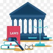 蓝色法院维护法律