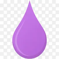 紫色雨滴水滴