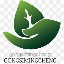 矢量环保创意logo