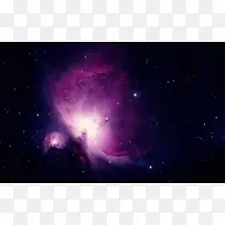 梦幻紫色星空星光壁纸