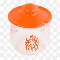 橙色调料罐