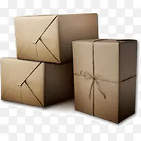 创意牛皮纸包装纸盒礼物盒