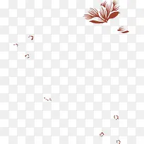 不规则大小高清花卉花朵矢量免抠素材