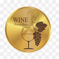 酒杯葡萄logo