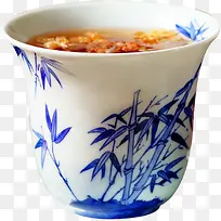 中国风竹子茶杯装饰