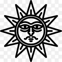 印度太阳图标