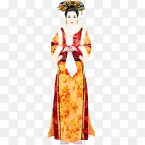 彩绘立绘宫廷格格