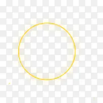黄色圆环特效