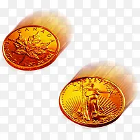 中国金币创意花纹
