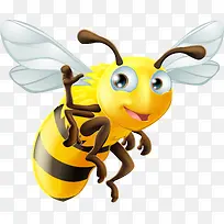 黄色卡通蜜蜂