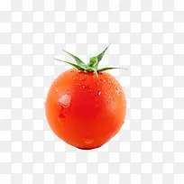 实物新鲜红色带藤水珠樱桃番茄