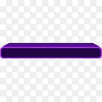 紫色立体矩形海报
