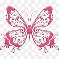 粉色蝴蝶