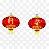 新春中国灯笼素材