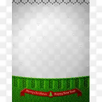 针织毛衣圆领圣诞新年横幅