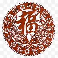 中国风福字