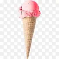 粉色冰淇淋图片
