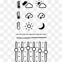 天气主题图标设计