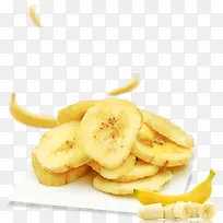 产品实物香蕉片香蕉