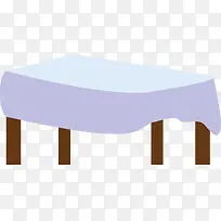 矢量手绘桌子