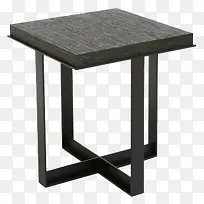 方形黑色桌子