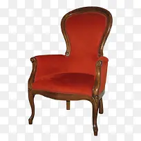 椅子 复古 欧式 红色