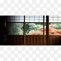 日式建筑木质店铺