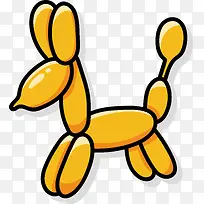 卡通气球狗狗