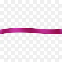 紫色彩带