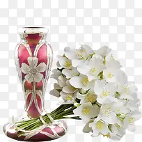 鲜花与花瓶